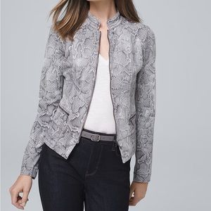 NWT Snake Moto Jacket